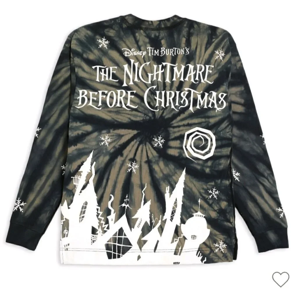 Men's The Nightmare Before Christmas Crew Neck Pullover Sweatshirt, Size XS